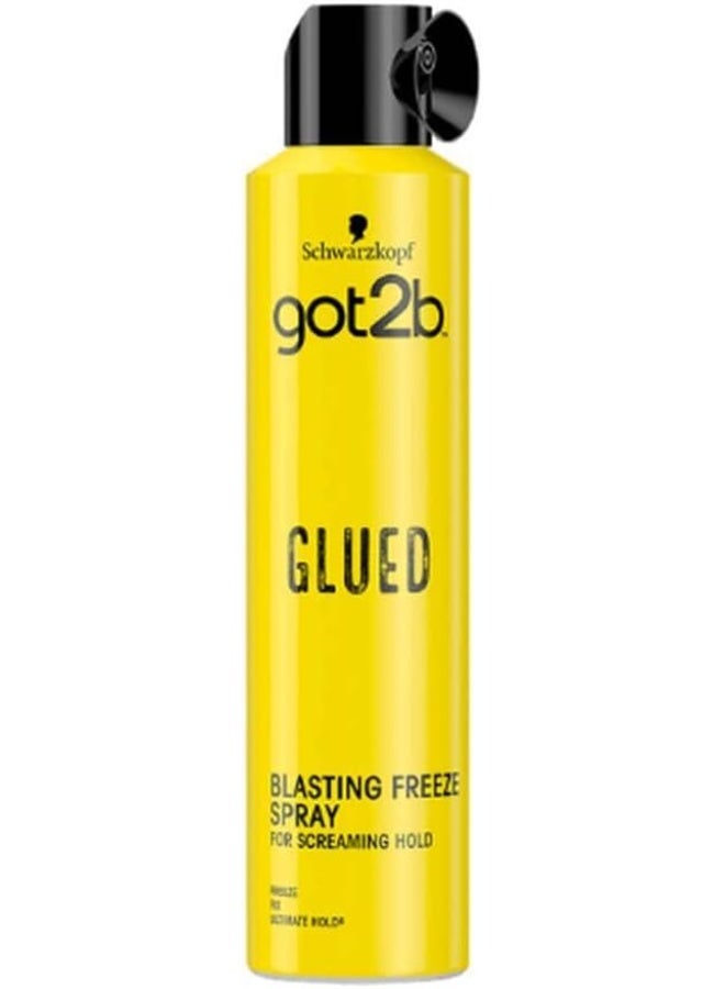 GOT 2B Schwarzkopf Got2b Hair Spray 300ml Extra Strong Hold for Long Lasting Styling with Shine and Protection Suitable for All Hair Types and Styles - Image 1